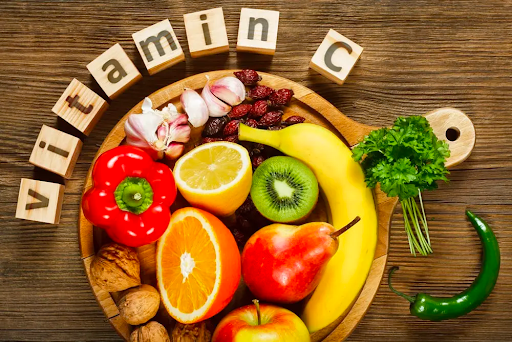 Người bị rối loạn tiền đình nên ăn nhiều thực phẩm có vitamin C.png